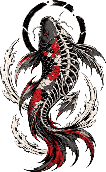 VOID KOI — the print