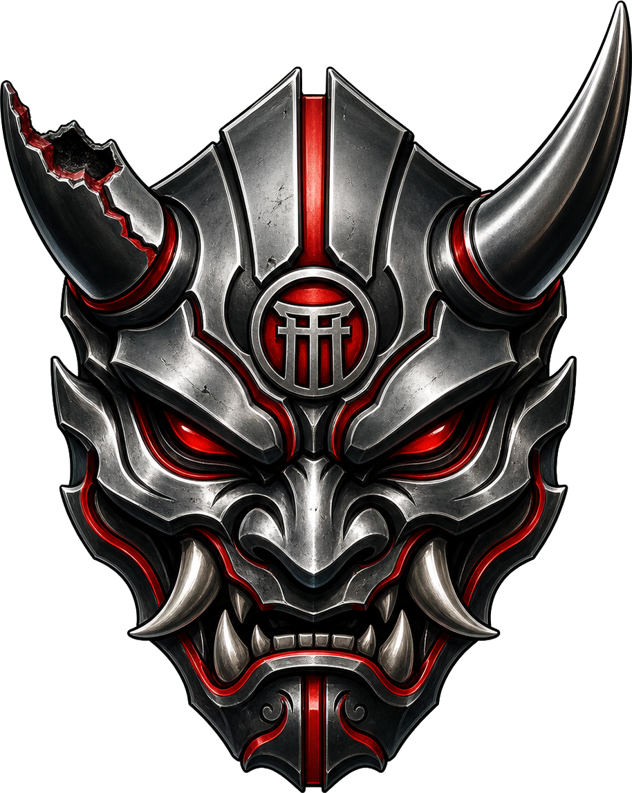 Chrome Ronin — the oni relic
